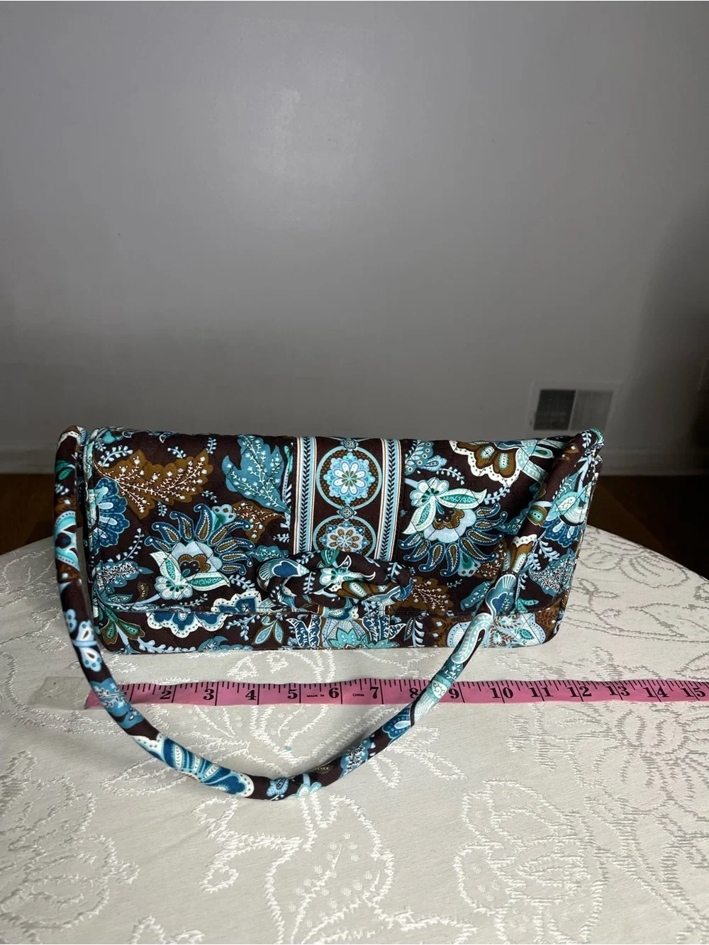 🎨 Vera Bradley Knot Just A Clutch Shoulder Bag in 